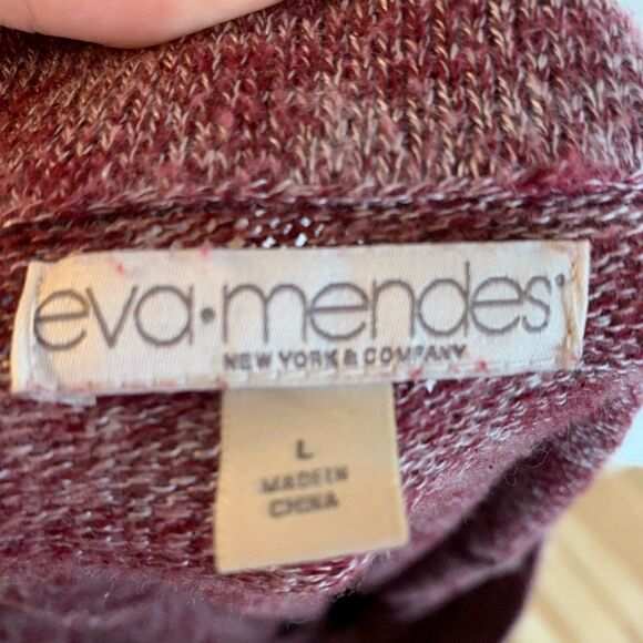 Eva Mendes Womens Knit Midi Skirt Size L Pleated Capsule Wardrobe Minimalist - Picture 8 of 12